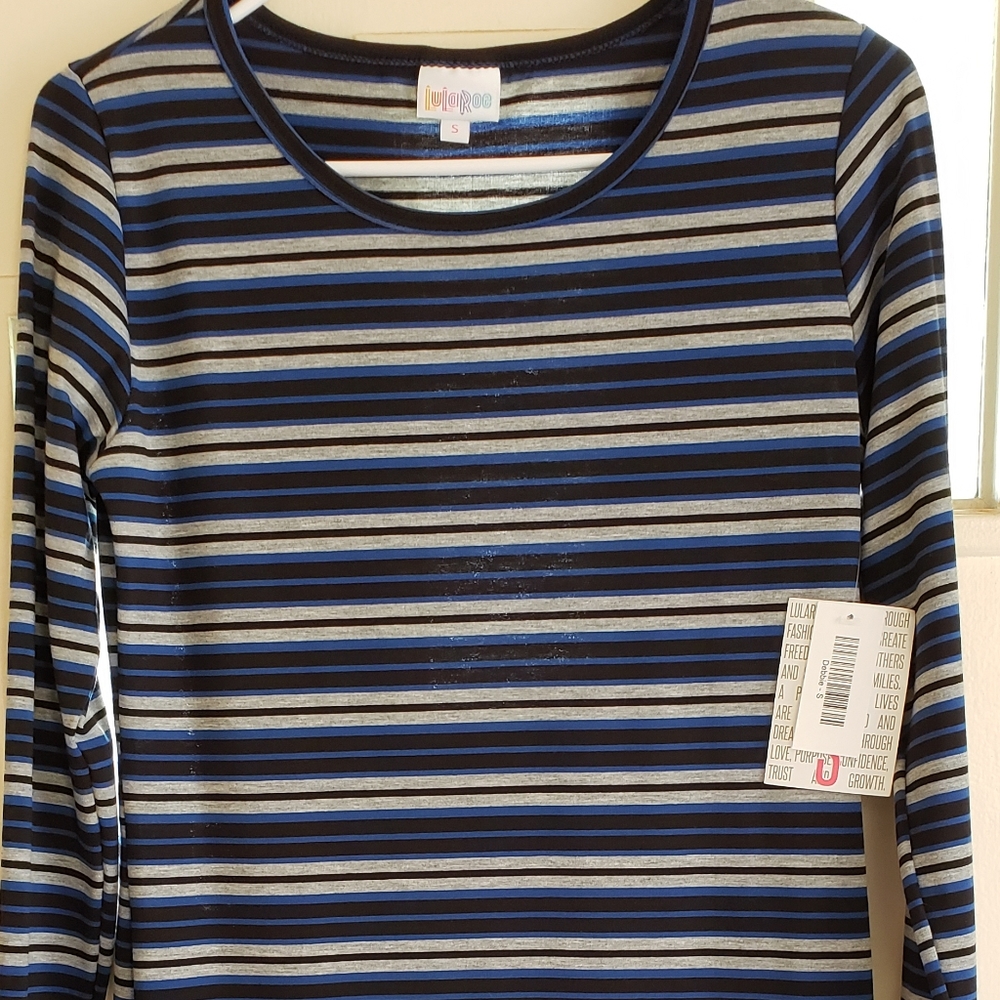 LulaRoe Debbie Dress -long sleeve, fitted